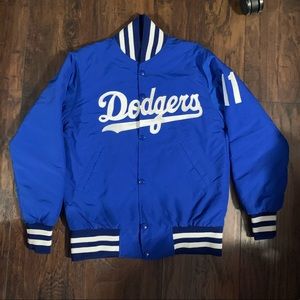 Blue Dodgers Youth Jacket